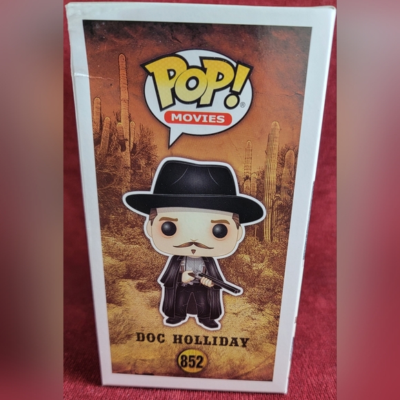 Doc holiday funko # 852 (nib) With pop protector - Picture 6 of 7